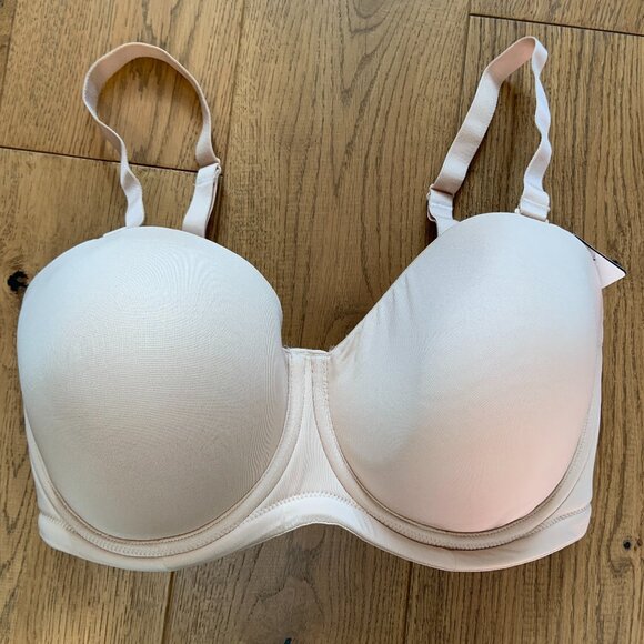 Wacoal Red Carpet Convertible Strapless Full Figure Underwire Bra 36G - Picture 2 of 11